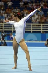Floor gymnastics (Beth Tweddle)